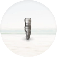 Image showcasing titanium dental implants and their durability.